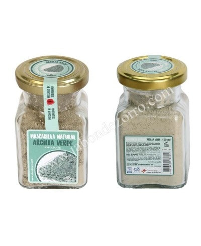 Mascarilla de arcilla verde - Exfoliante para pieles mixtas y grasas